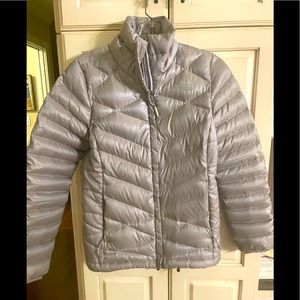 Gray north face jacket in excellent condition